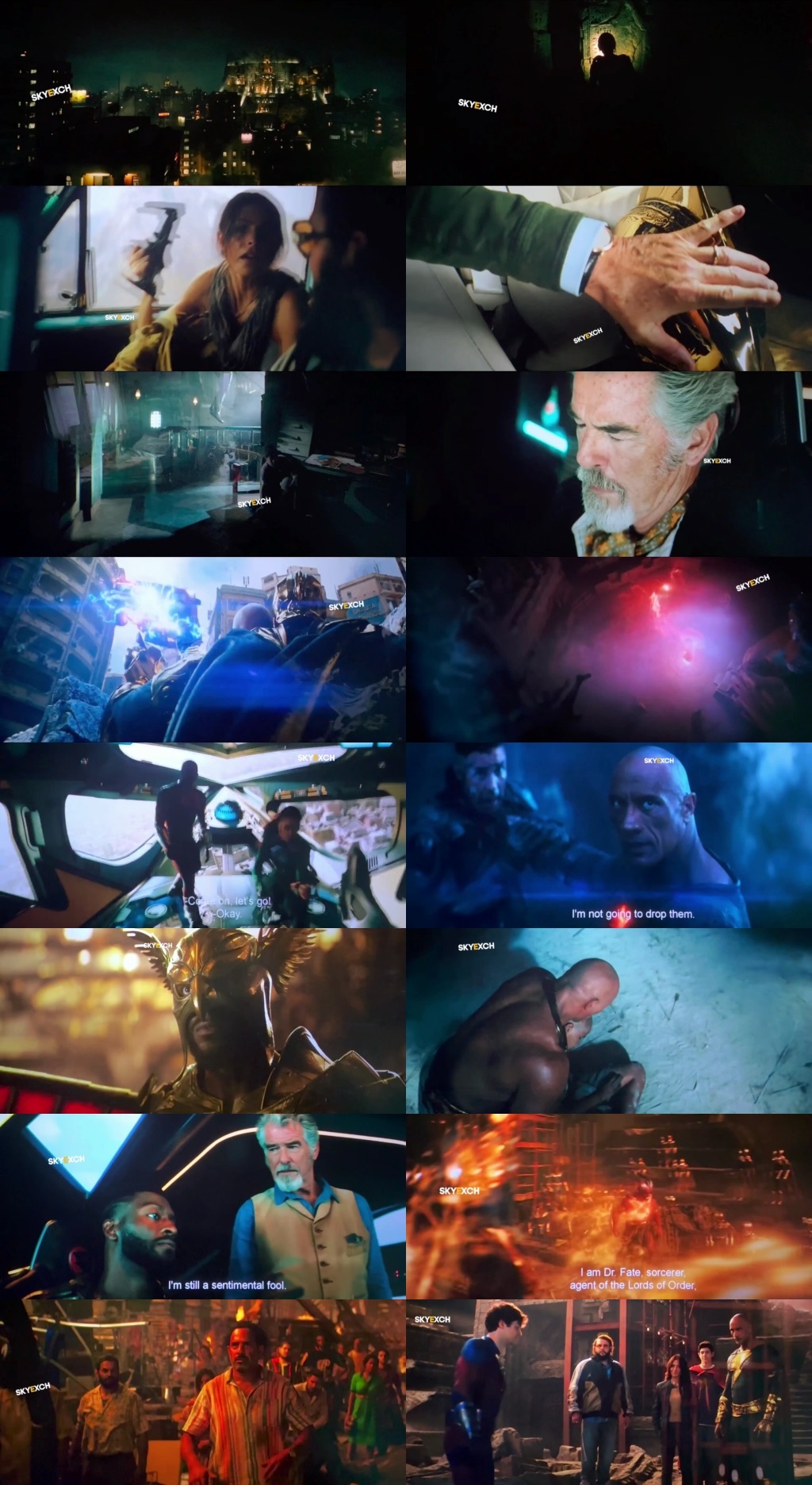 Black Adam 2022 Hindi Dual Audio 1080p 720p 480p Web-DL ESubs HEVC