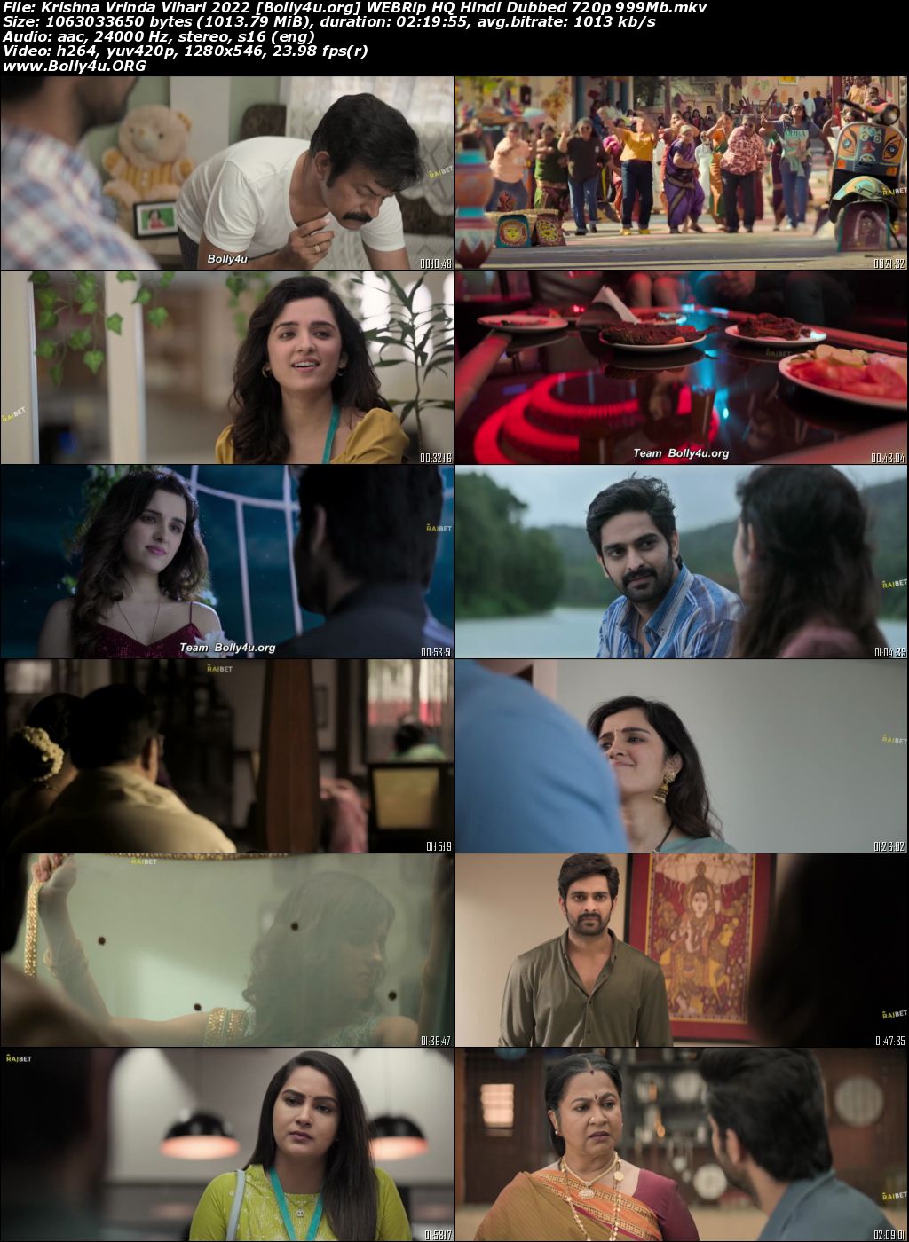 Krishna Vrinda Vihari 2022 WEBRip Hindi HQ Dubbed Full Movie Download 1080p 720p 480p