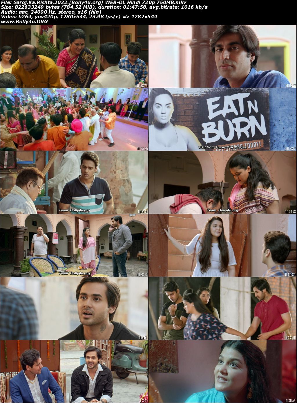 Saroj Ka Rishta 2022 WEB-DL Hindi Full Movie Download 1080p 720p 480p