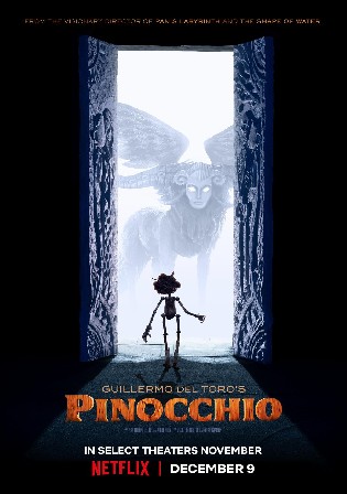 Guillermo Del Toros Pinocchio 2022 Hindi Dubbed Dual audio Full movie Download