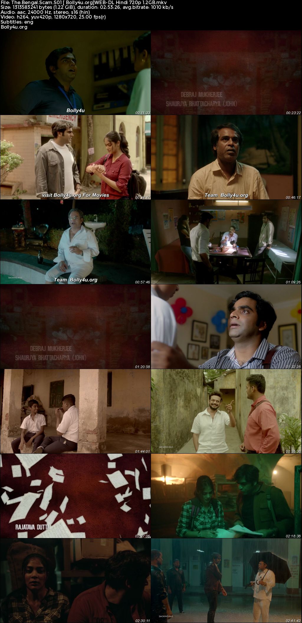 The Bengal Scam 2022 WEB-DL Hindi S01 Complete Download 720p 480p