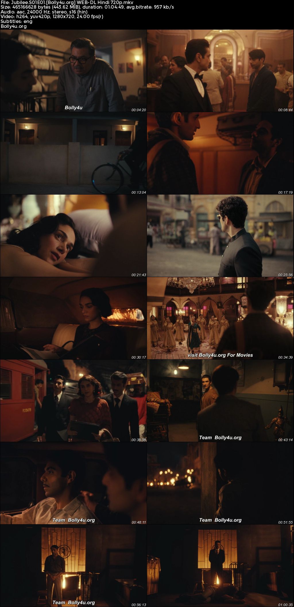 Jubilee 2023 WEB-DL Hindi S01 Complete Download 720p