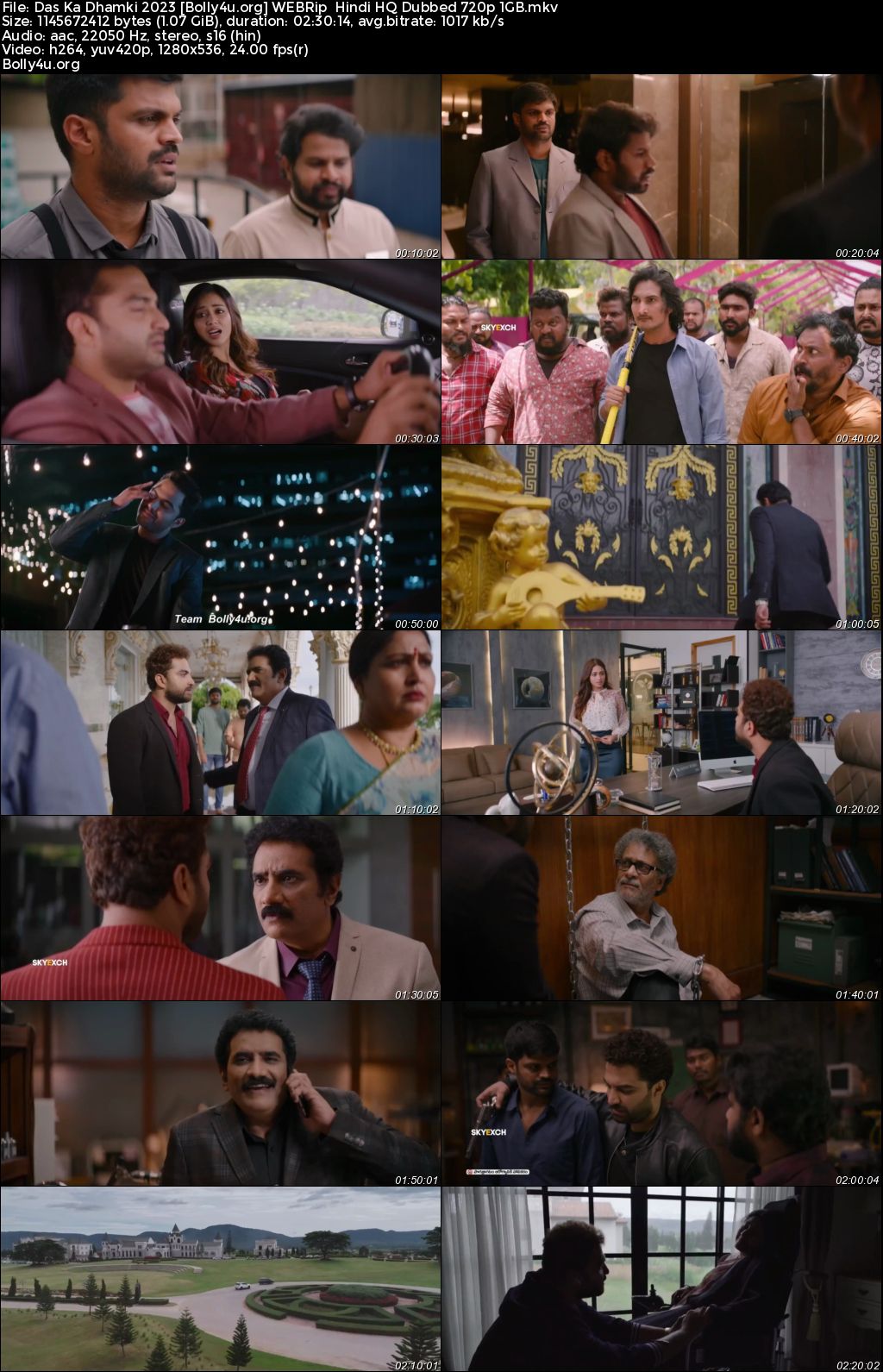 Das Ka Dhamki 2023 WEBRip Hindi HQ Dubbed Full Movie Download 1080p 720p 480p
