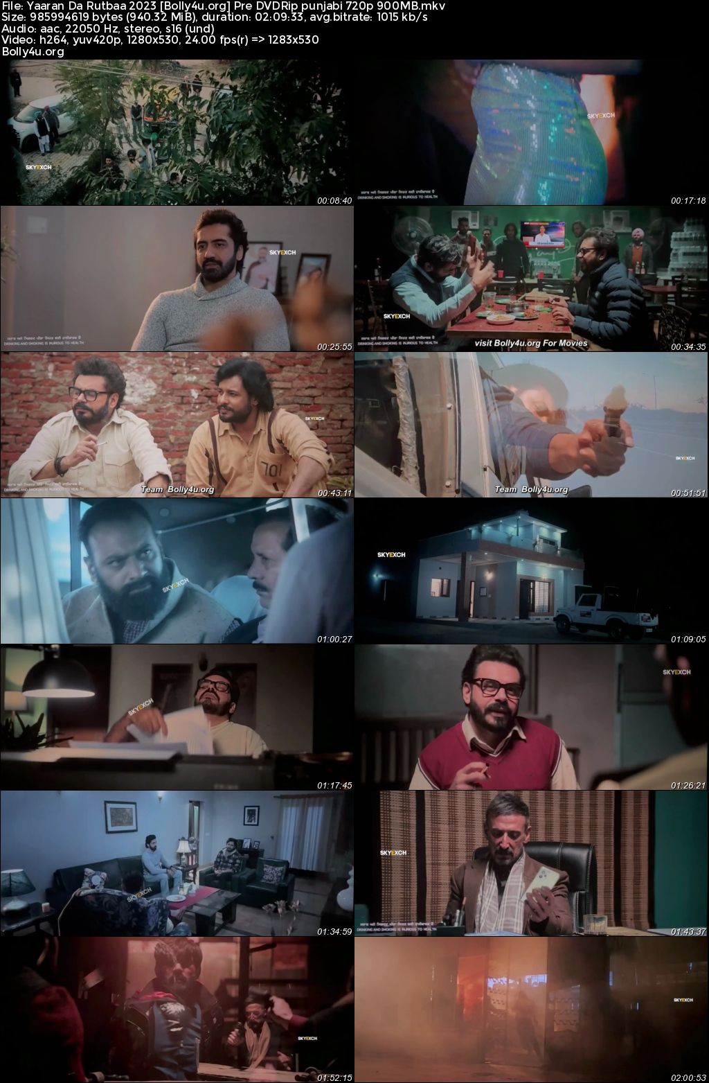 Yaaran Da Rutbaa 2023 Pre DVDRip Punjabi Full Movie Download 1080p 720p 480p
