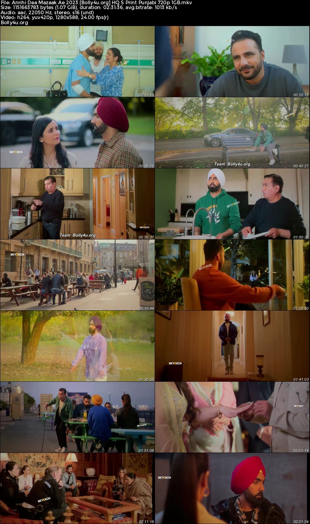 Annhi Dea Mazaak Ae 2023 HQ S Print Punjabi Full Movie Download 1080p 720p 480p