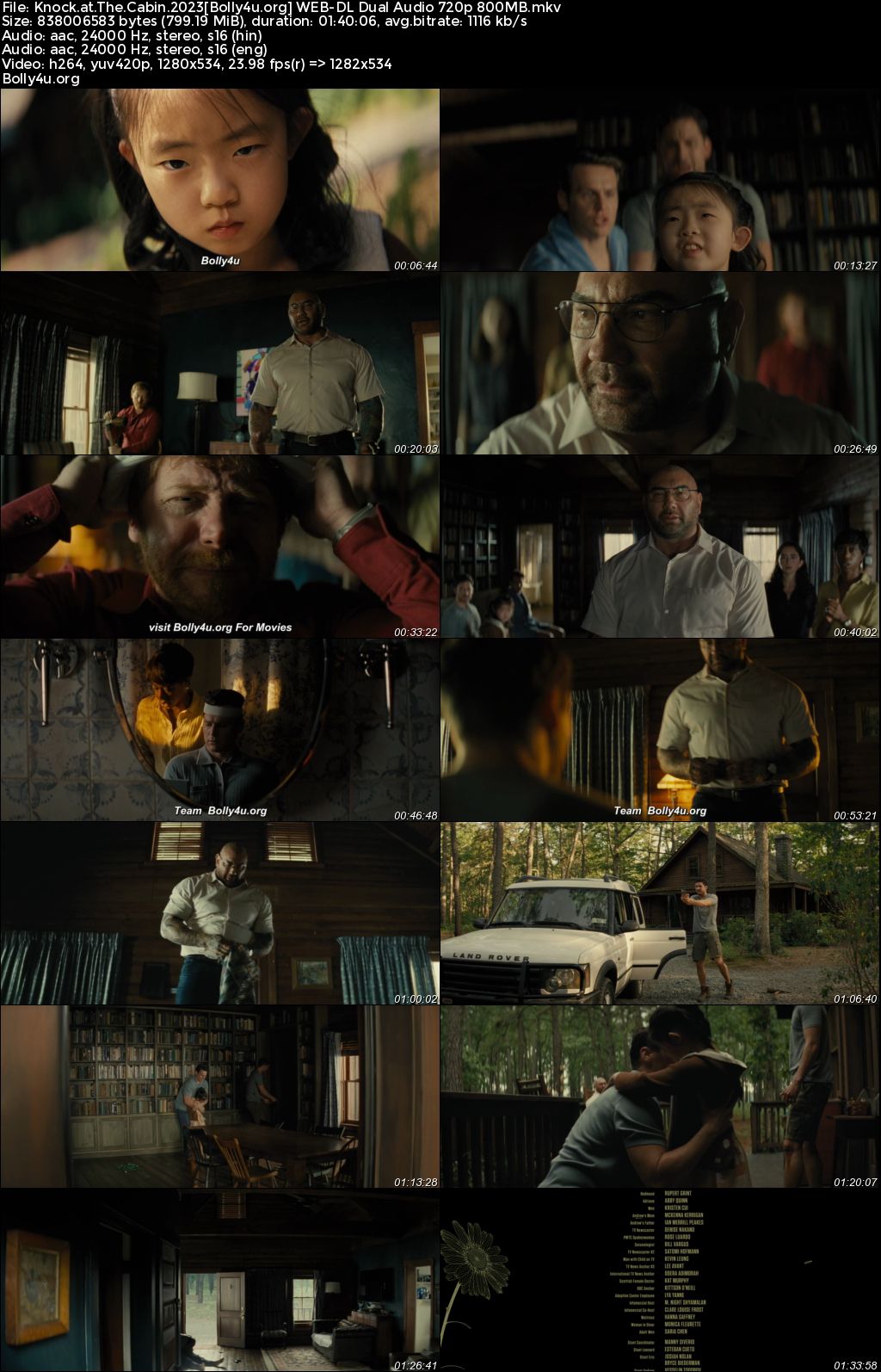 Knock At The Cabin 2023 WEB-DL Hindi Dual Audio ORG Full Movie Download 1080p 720p 480p