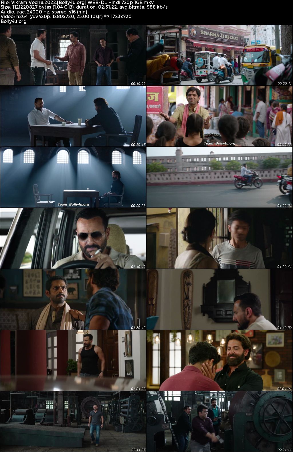 Vikram Vedha 2022 WEB-DL Hindi Full Movie Download 1080p 720p 480p