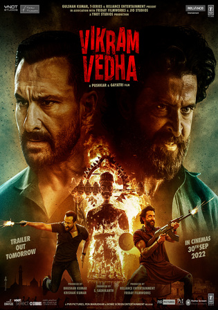 Vikram Vedha 2022 WEB-DL Hindi Full Movie Download 1080p 720p 480p Watch Online Free bolly4u
