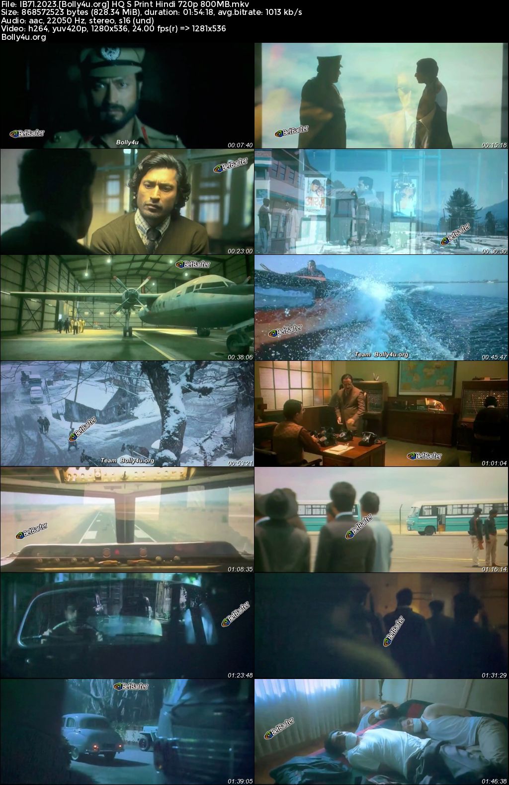 IB71 2023 HQ S Print Hindi Full Movie Download 1080p 720p 480p