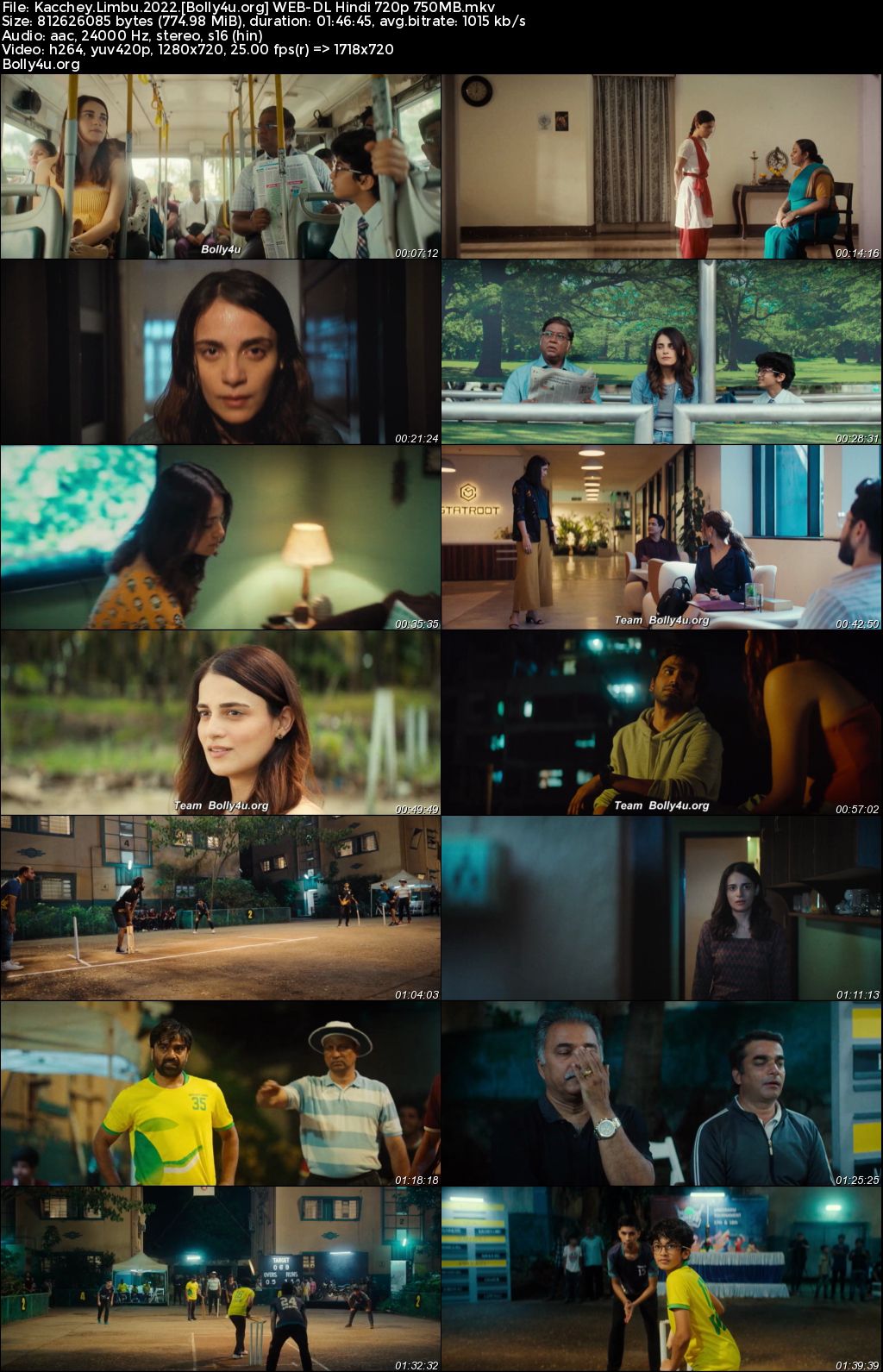 Kacchey Limbu 2022 WEB-DL Hindi Full Movie Download 1080p 720p 480p