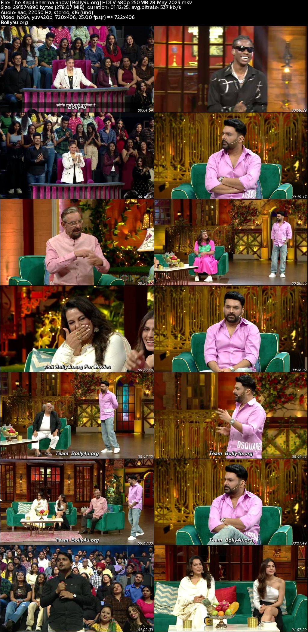 The Kapil Sharma Show HDTV 480p 250MB 28 May 2023 Download