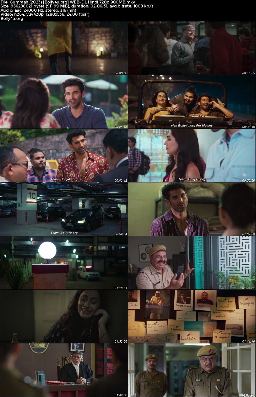 Gumraah 2023 WEB-DL Hindi Full Movie Download 1080p 720p 480p