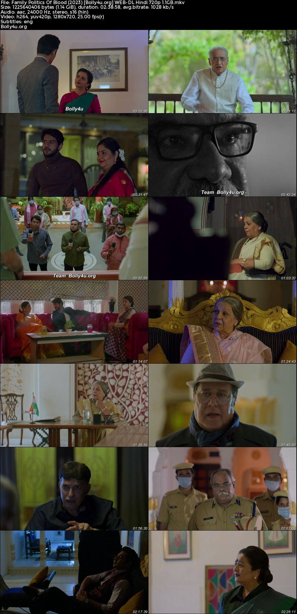 Family Politics Of Blood 2023 WEB-DL Hindi Full Movie Download 1080p 720p 480p