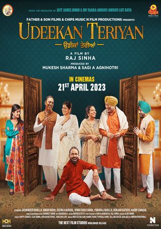 Udeekan Teriyan 2023 WEB-DL Punjabi Full Movie Download 1080p 720p 480p