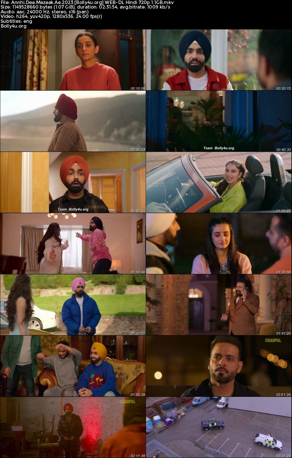 Annhi Dea Mazaak Ae 2023 WEB-DL Punjabi Full Movie Download 1080p 720p 480p