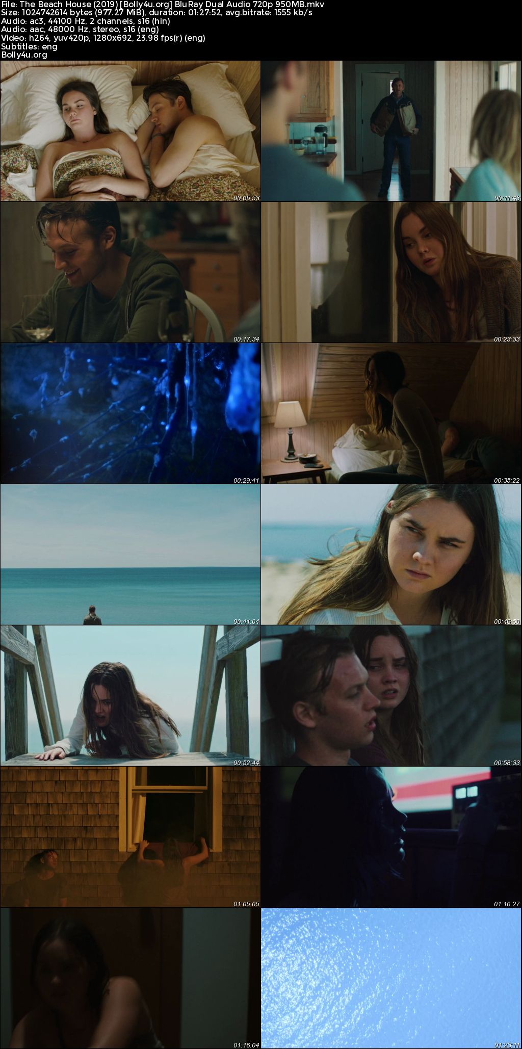 The Beach House 2019 BluRay Hindi Dual Audio Full Movie Download 720p 480p