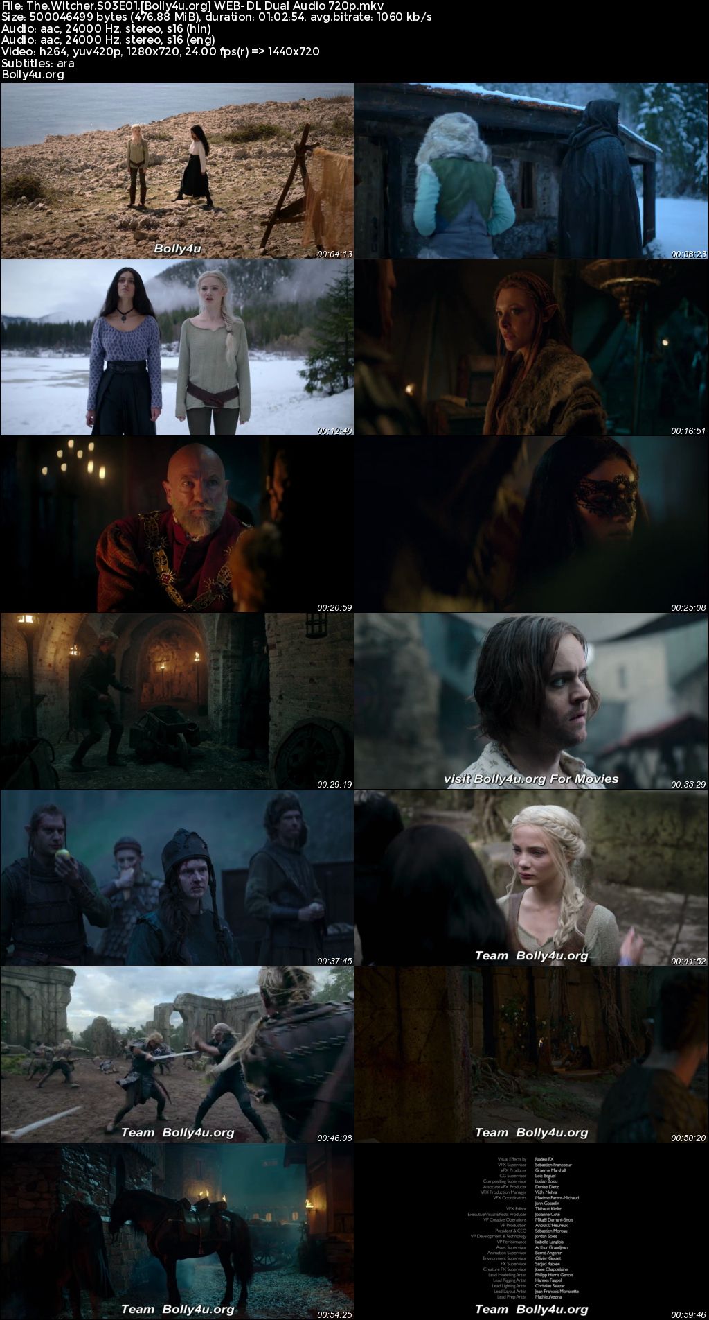 The Witcher 2023 WEB-DL Hindi Dual Audio ORG S03 Part 01 Complete Download 720p 480p