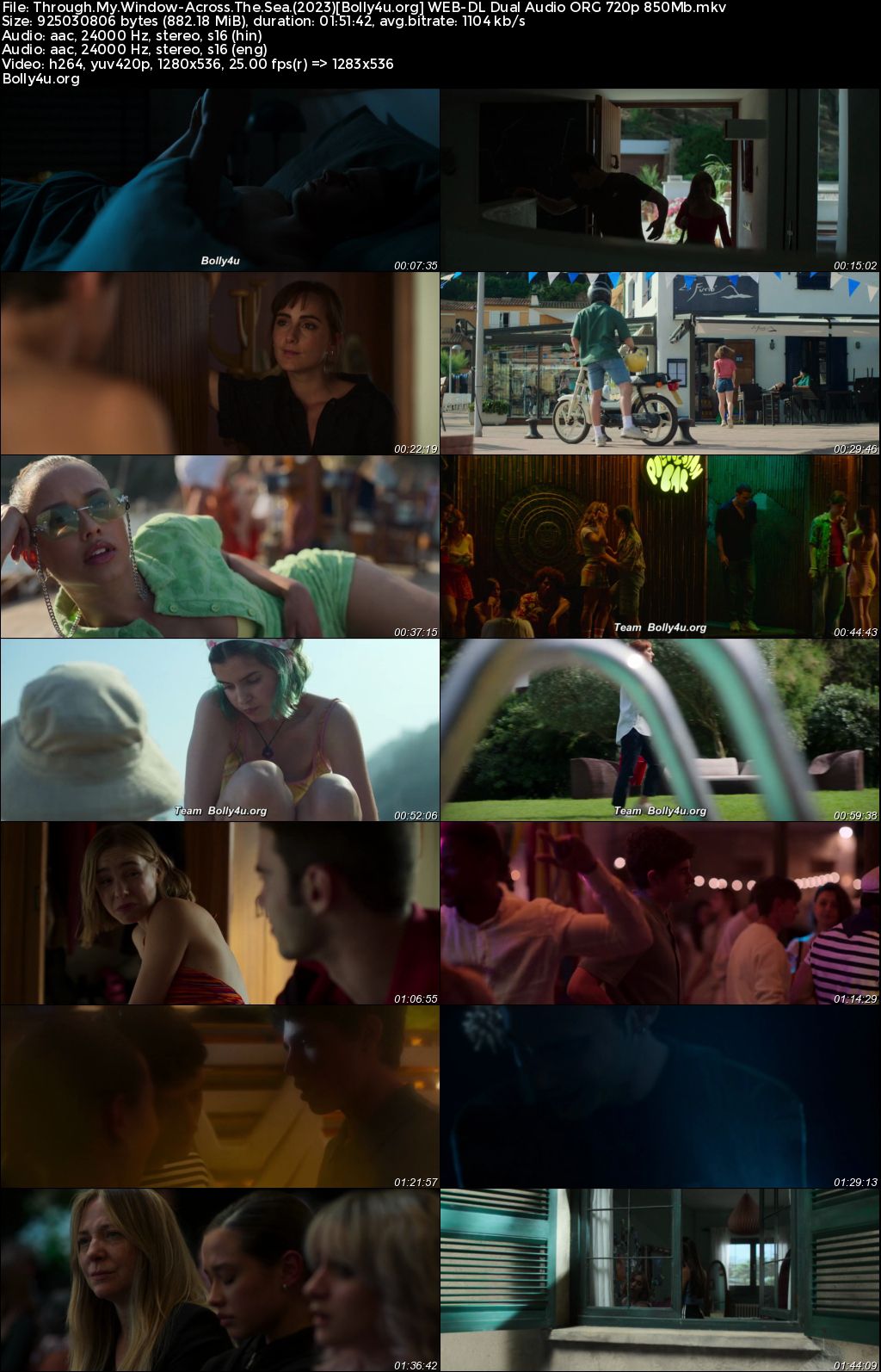 Through My Window Across The Sea 2023 WEB-DL Hindi Dual Audio ORG Full Movie Download 1080p 720p 480p