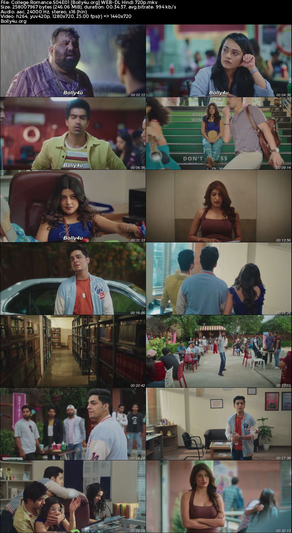 College Romance 2023 WEB-DL Hindi S04 Complete Download 720p 480p