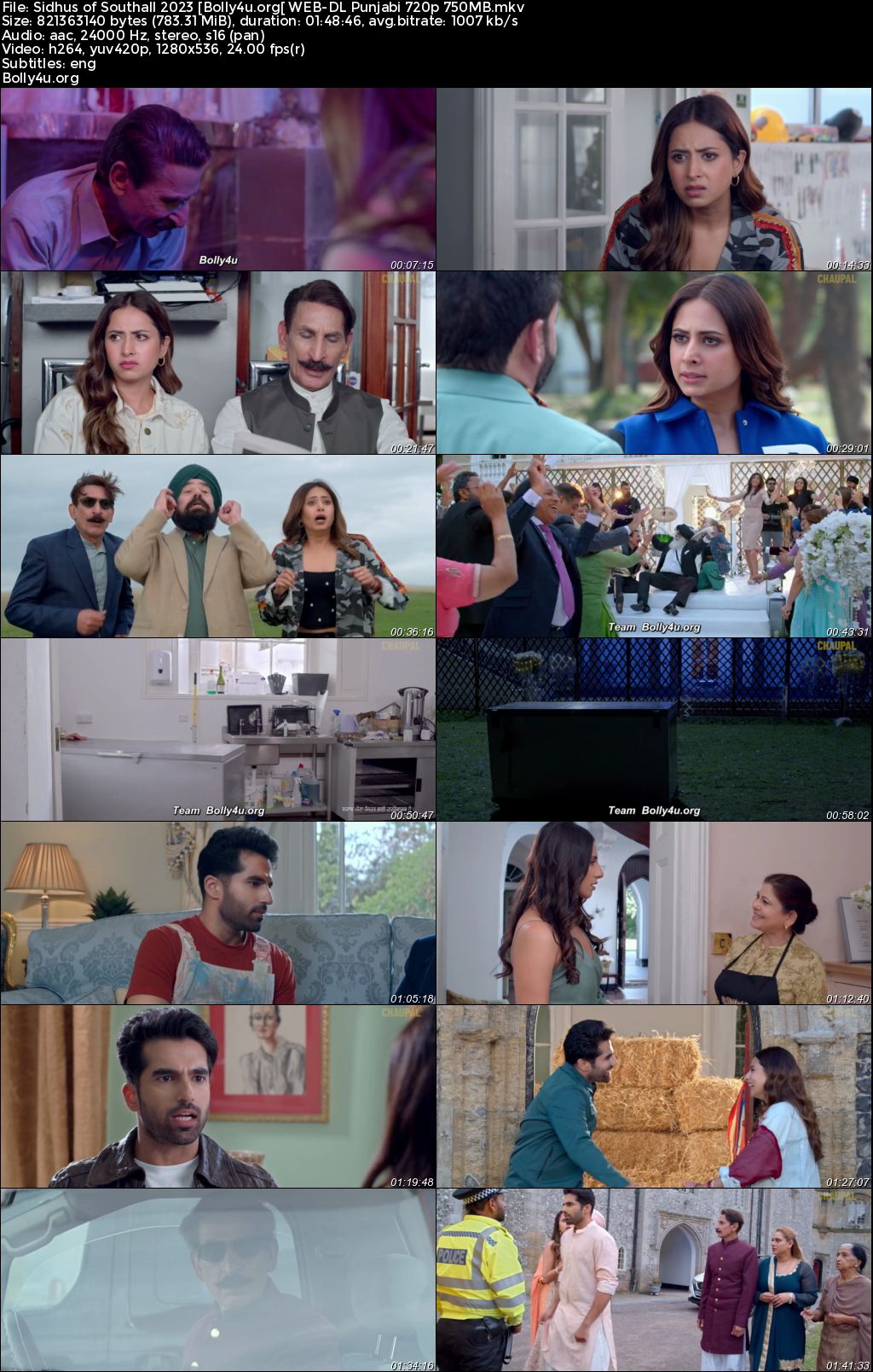 Sidhus of Southall 2023 WEB-DL Punjabi Full Movie Download 1080p 720p 480p