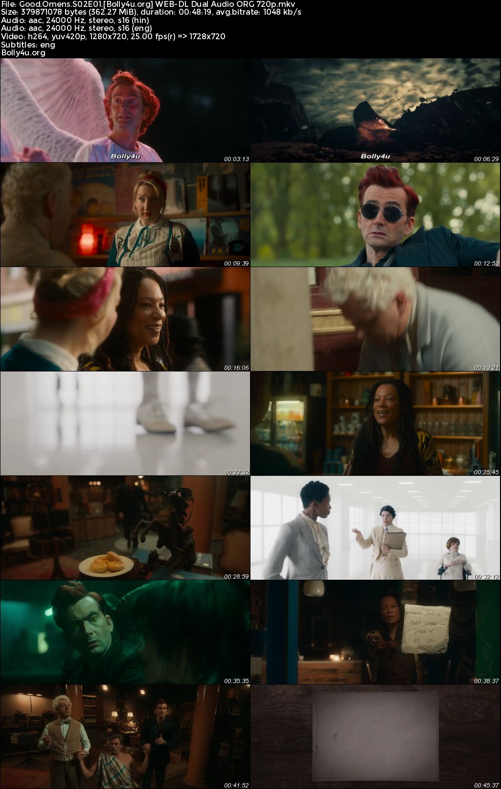 Good Omens 2023 WEB-DL Hindi Dual Audio ORG S02 Complete Download 720p 480p