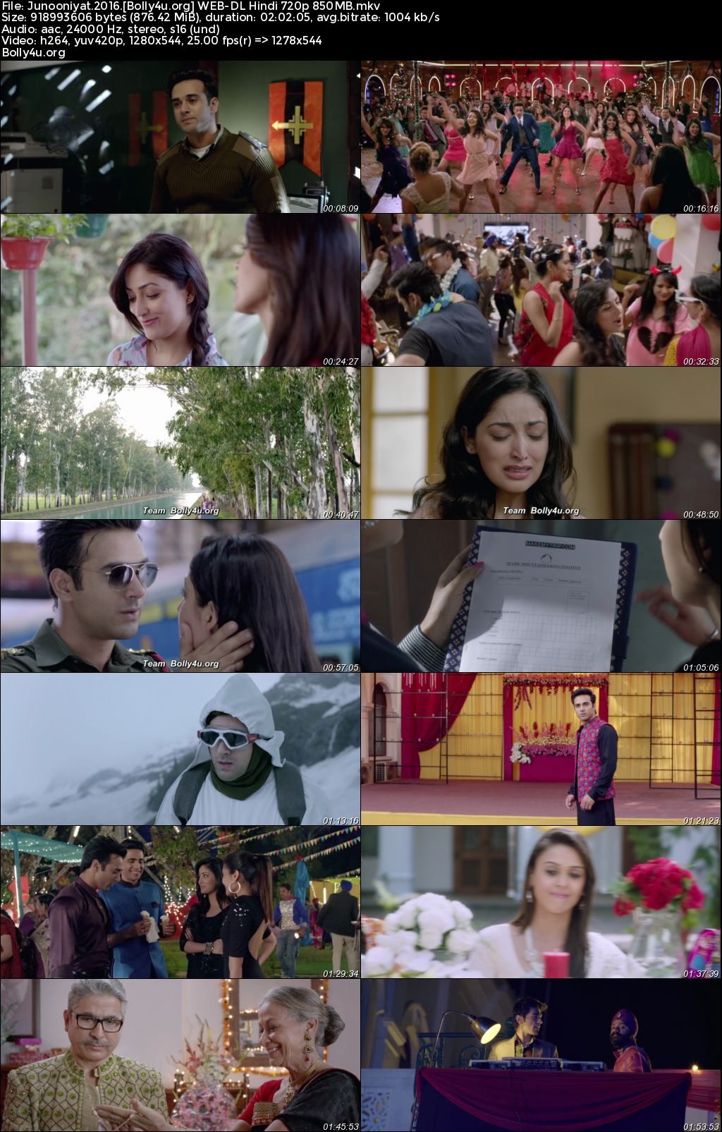 Junooniyat 2016 WEB-DL Hindi Full Movie Download 1080p 720p 480p