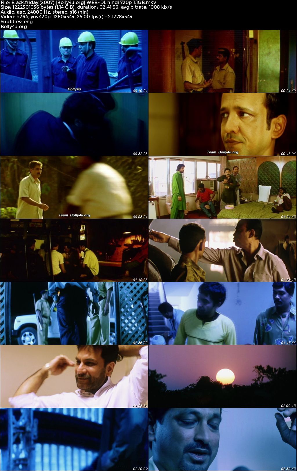 Black Friday 2004 WEB-DL Hindi Full Movie Download 1080p 720p 480p