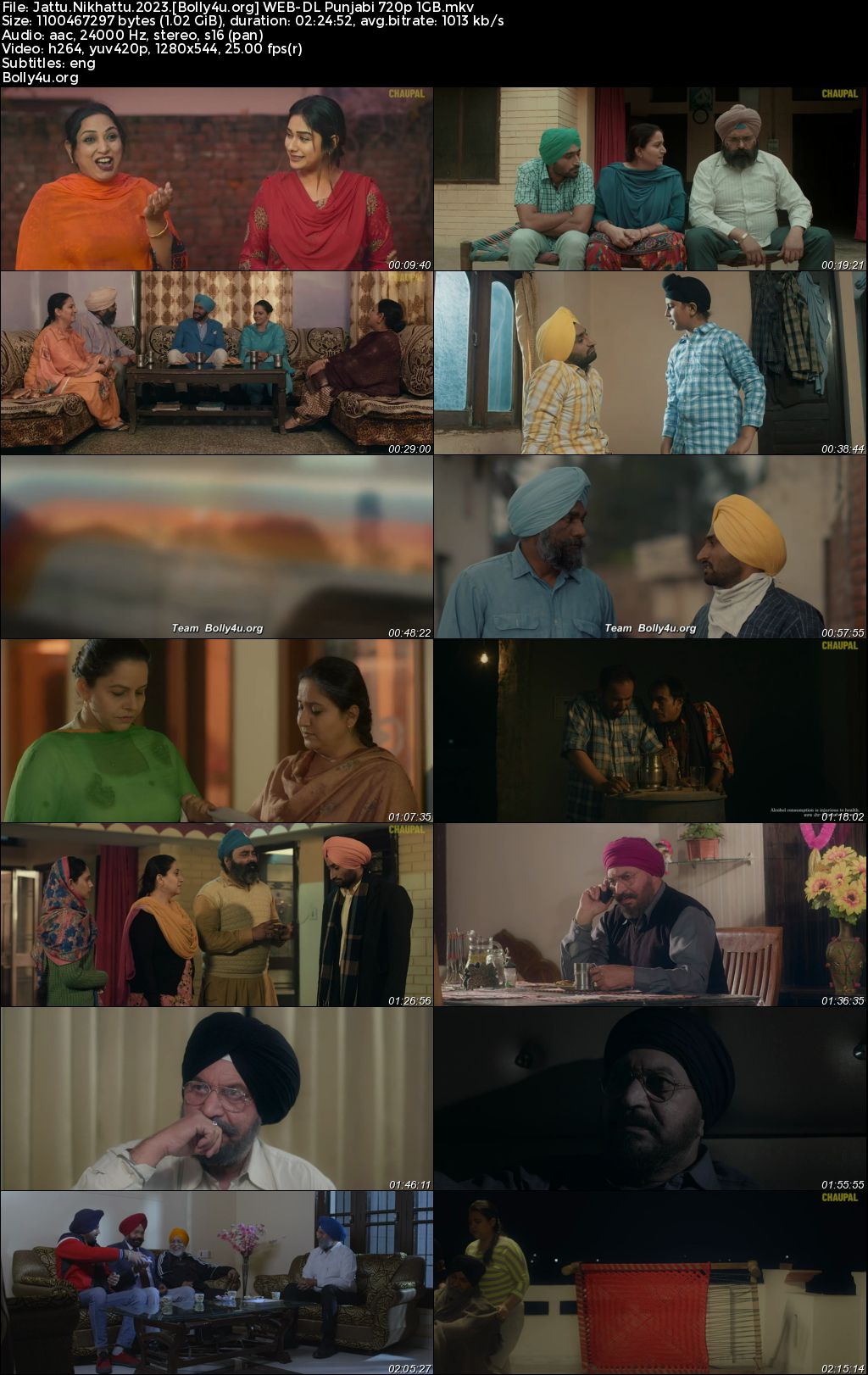 Jattu Nikhattu 2023 WEB-DL Punjabi Full Movie Download 1080p 720p 480p