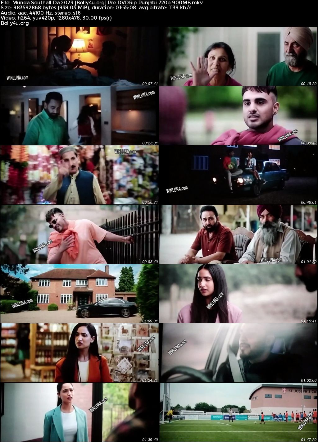 Munda Southall Da 2023 Pre DVDRip Punjabi Full Movie Download 1080p 720p 480p