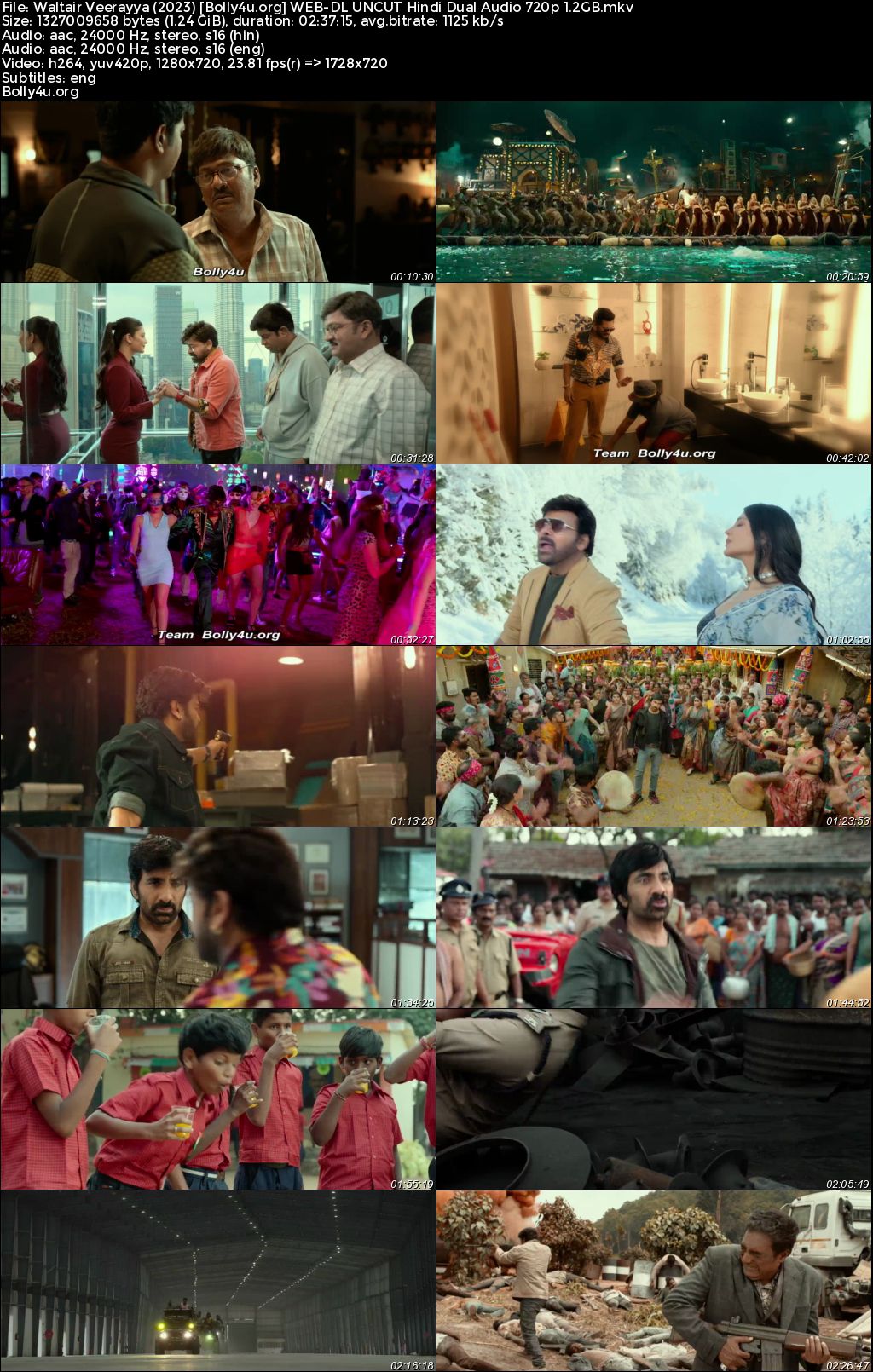 Waltair Veerayya 2023 WEB-DL UNCUT Hindi Dual Audio ORG Full Movie Download 1080p 720p 480p