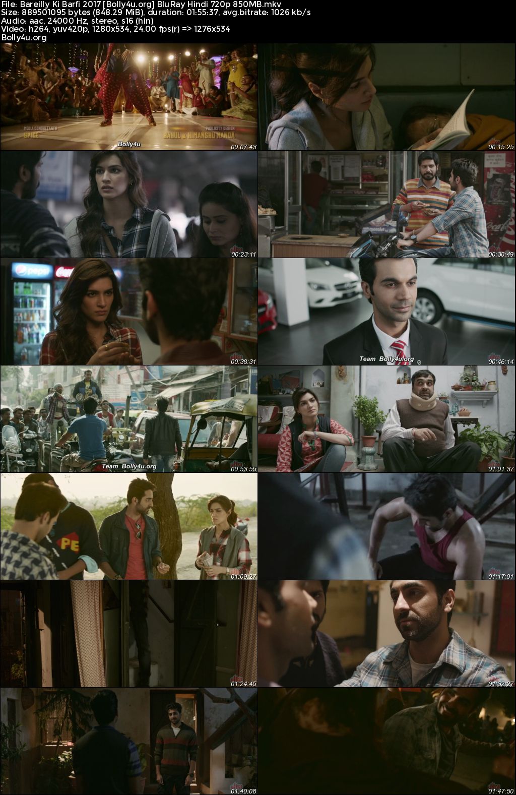 Bareilly Ki Barfi 2017 BluRay Hindi Full Movie Download 1080p 720p 480p