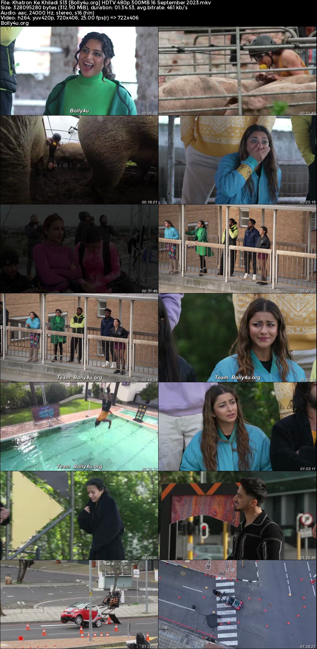 Khatron Ke Khiladi S13 HDTV 480p 300MB 16 September 2023 Download