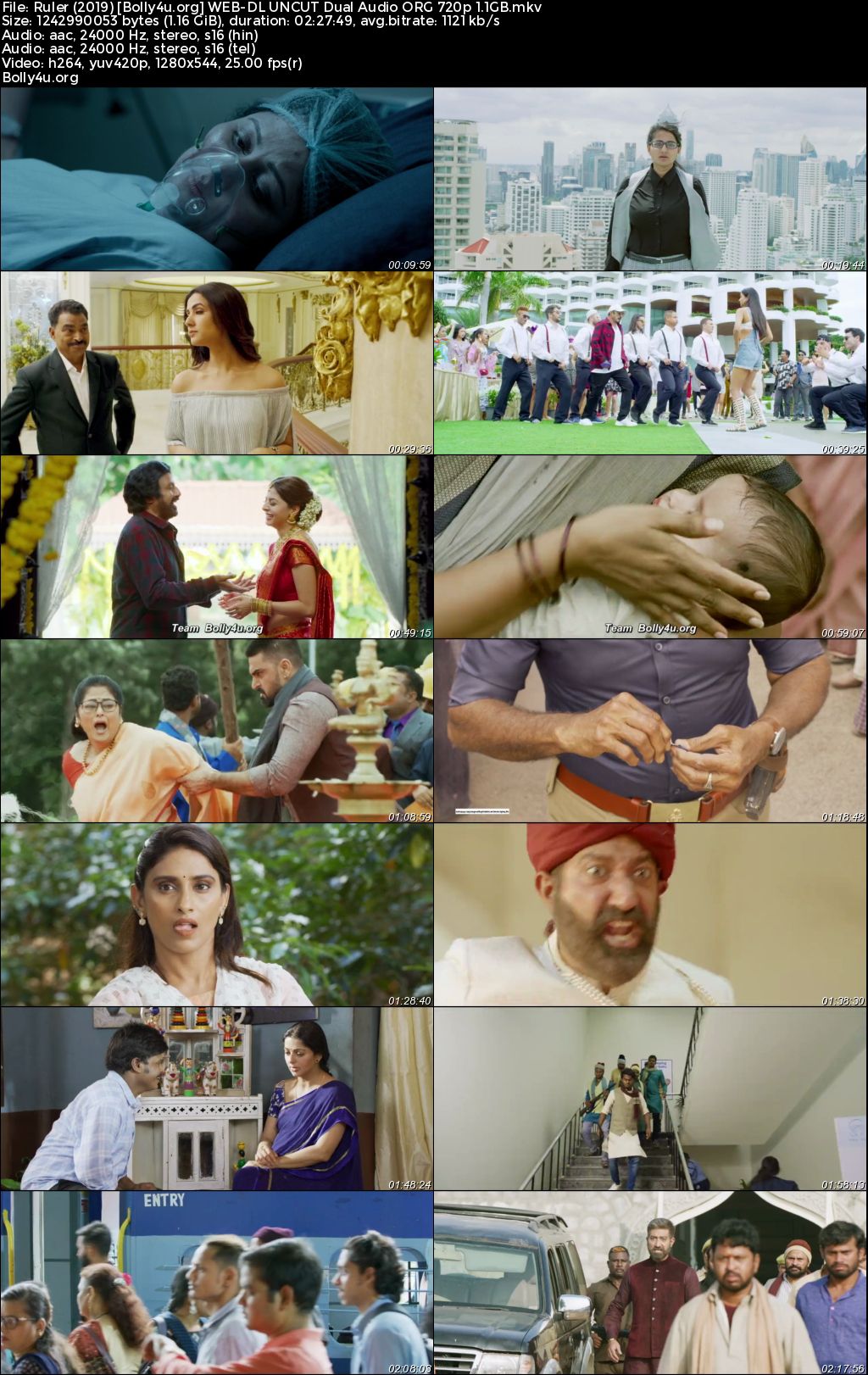 Ruler 2019 WEB-DL UNCUT Hindi Dual Audio ORG Full Movie Download 1080p 720p 480p