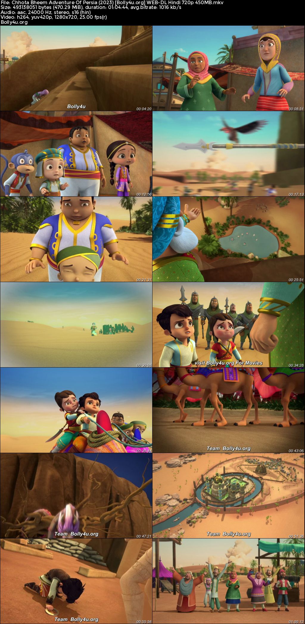 Chhota Bheem Adventure Of Persia 2023 WEB-DL Hindi Full Movie Download 1080p 720p 480p