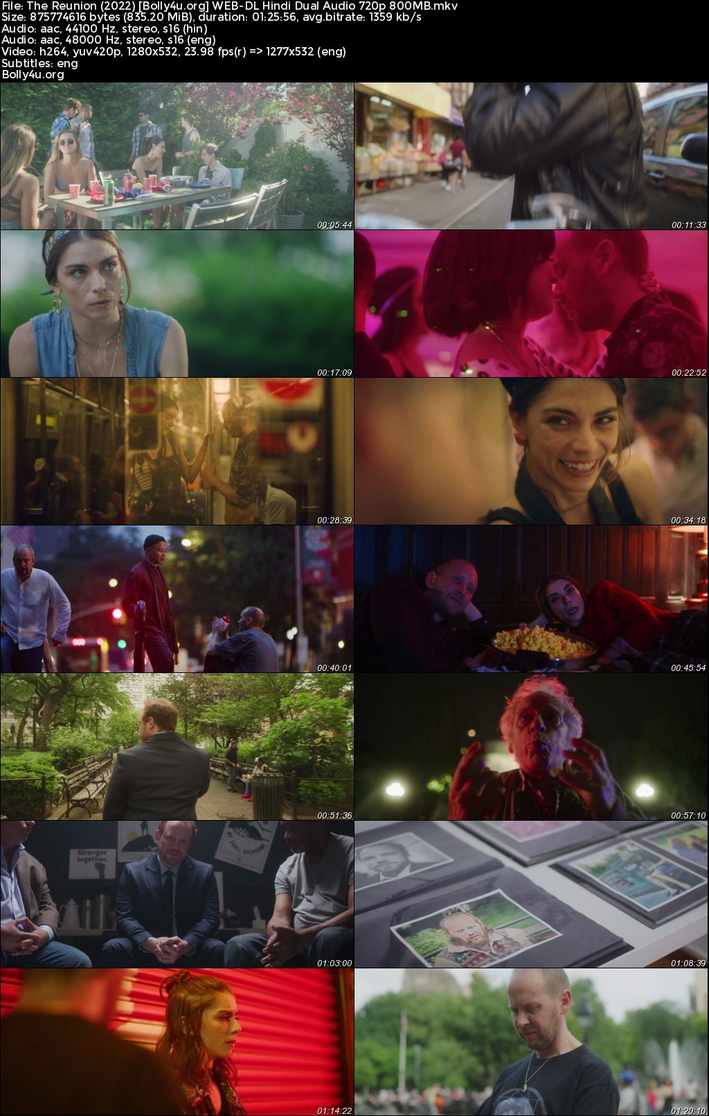 The Reunion 2022 WEB-DL Hindi Dual Audio Full Movie Download 720p 480p