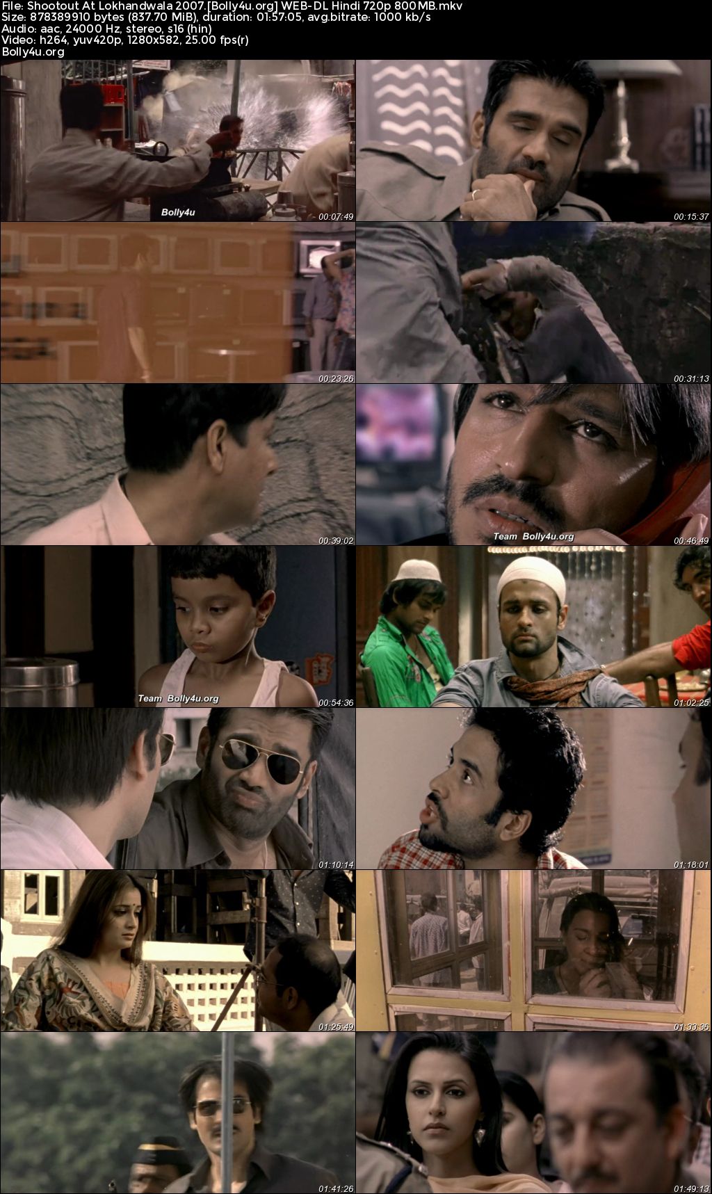 Shootout At Lokhandwala 2007 WEB-DL Hindi Full Movie Download 1080p 720p 480p