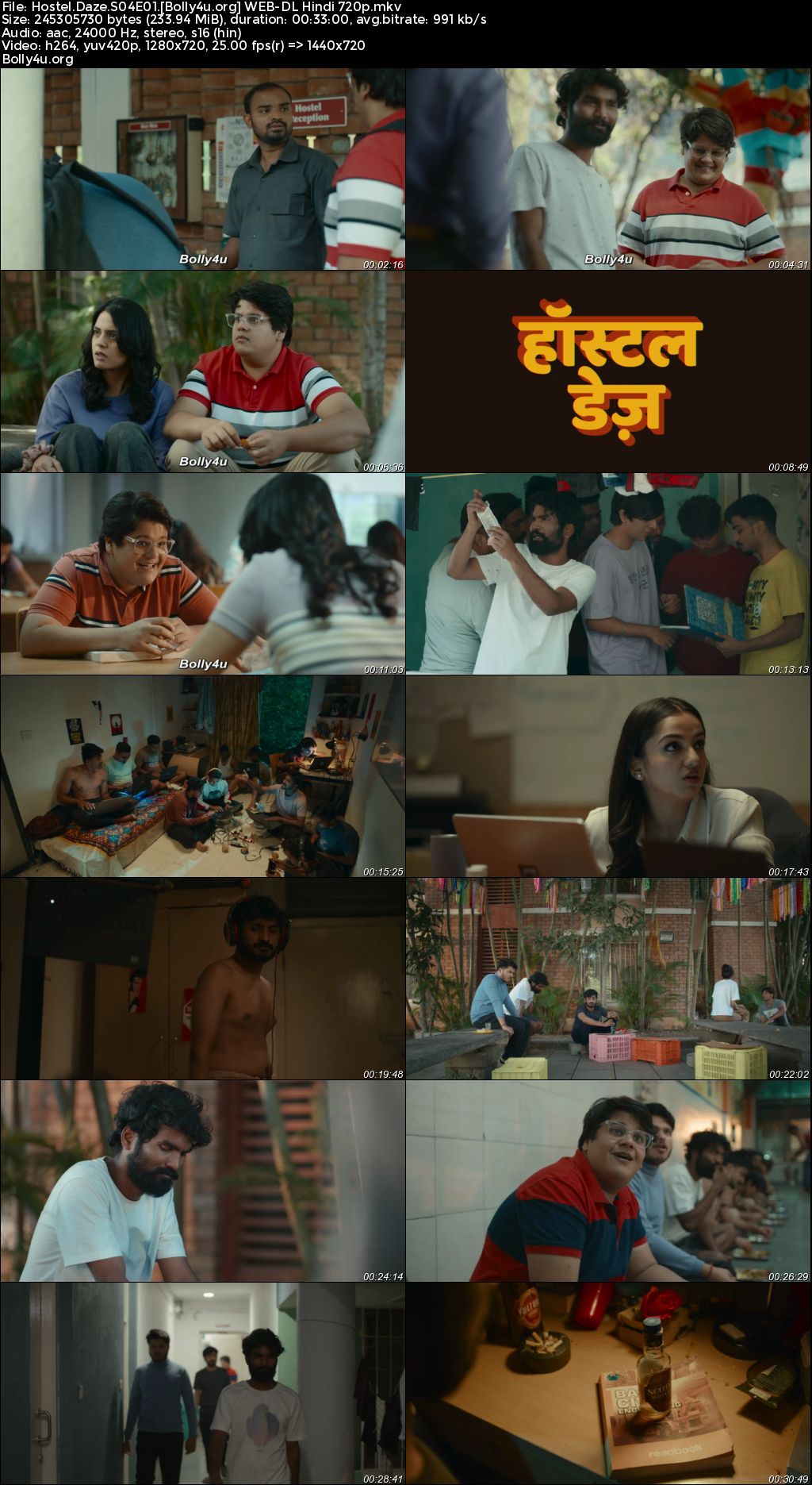 Hostel Daze 2023 WEB-DL Hindi S04 Complete Download 720p 480p