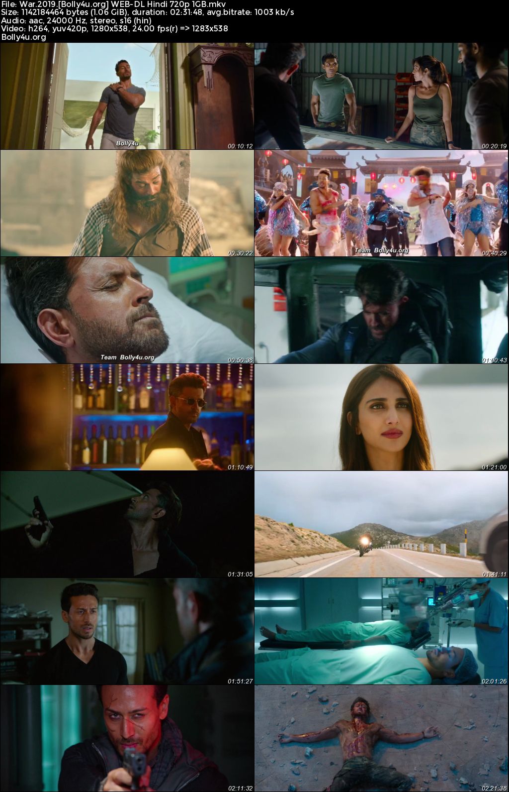 War 2019 BluRay Hindi Full Movie Download 1080p 720p 480p