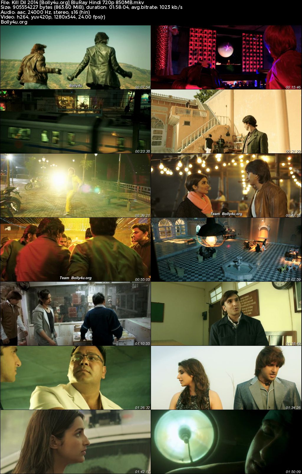 Kill Dil 2014 BluRay Hindi Full Movie Download 1080p 720p 480p