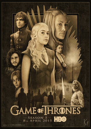 Game Of Thrones 2015 WEB-DL Hindi Dual Audio ORG S05 Complete Download 720p 480p