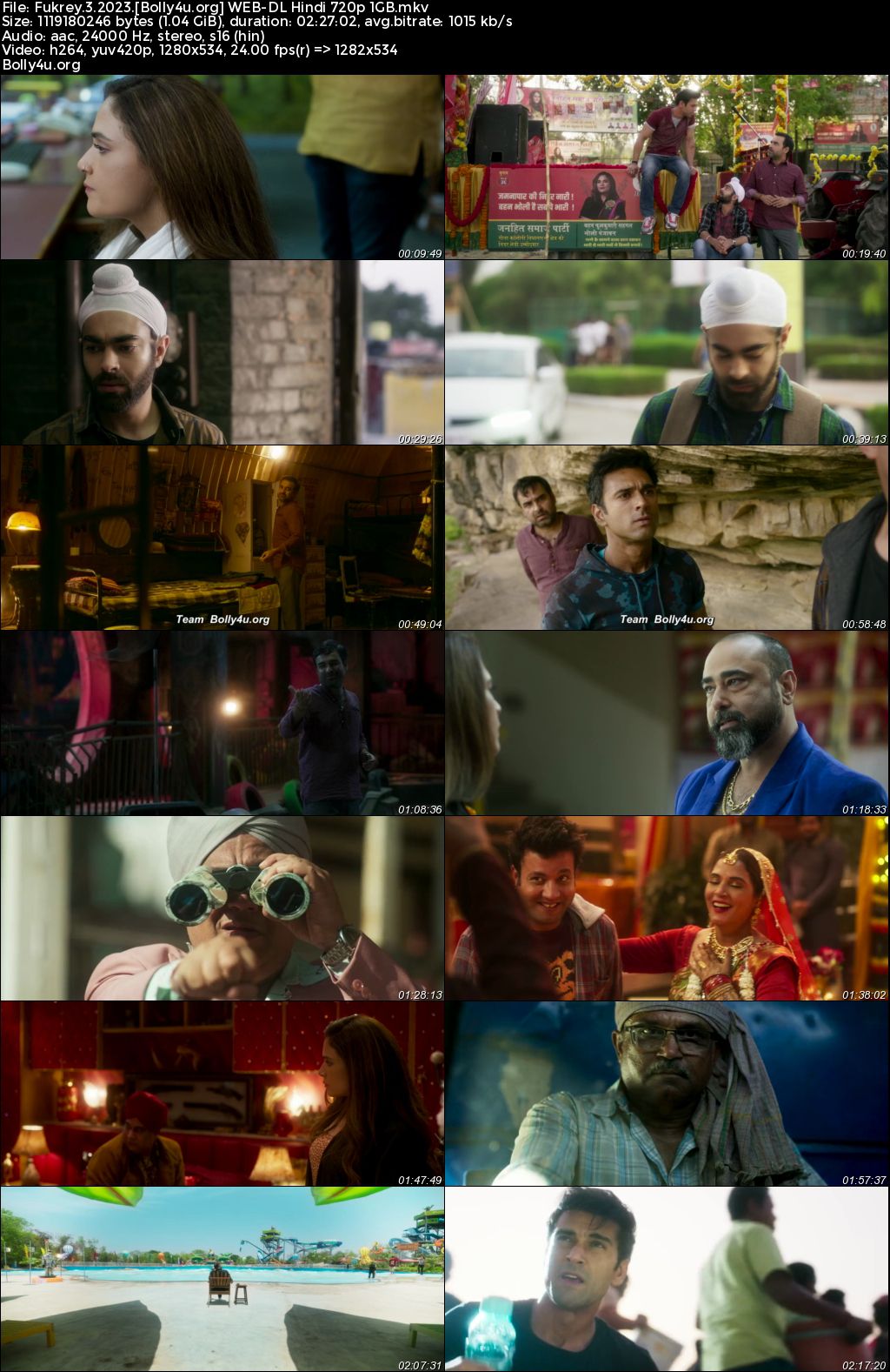 Fukrey 3 2023 WEB-DL Hindi Full Movie Download 1080p 720p 480p