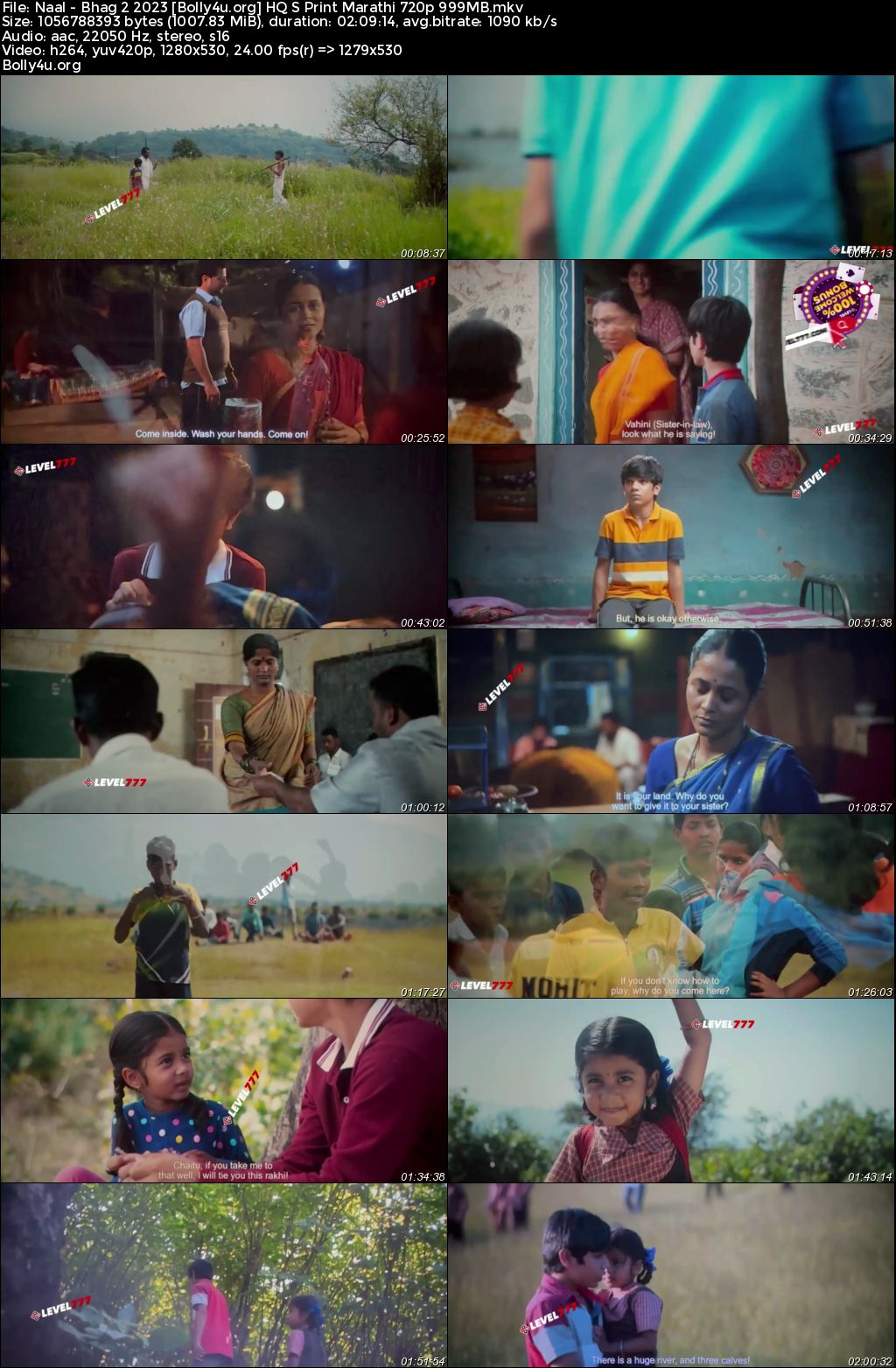 Naal Bhag 2 2023 HQ S Print Marathi Full Movie Download 720p 480p