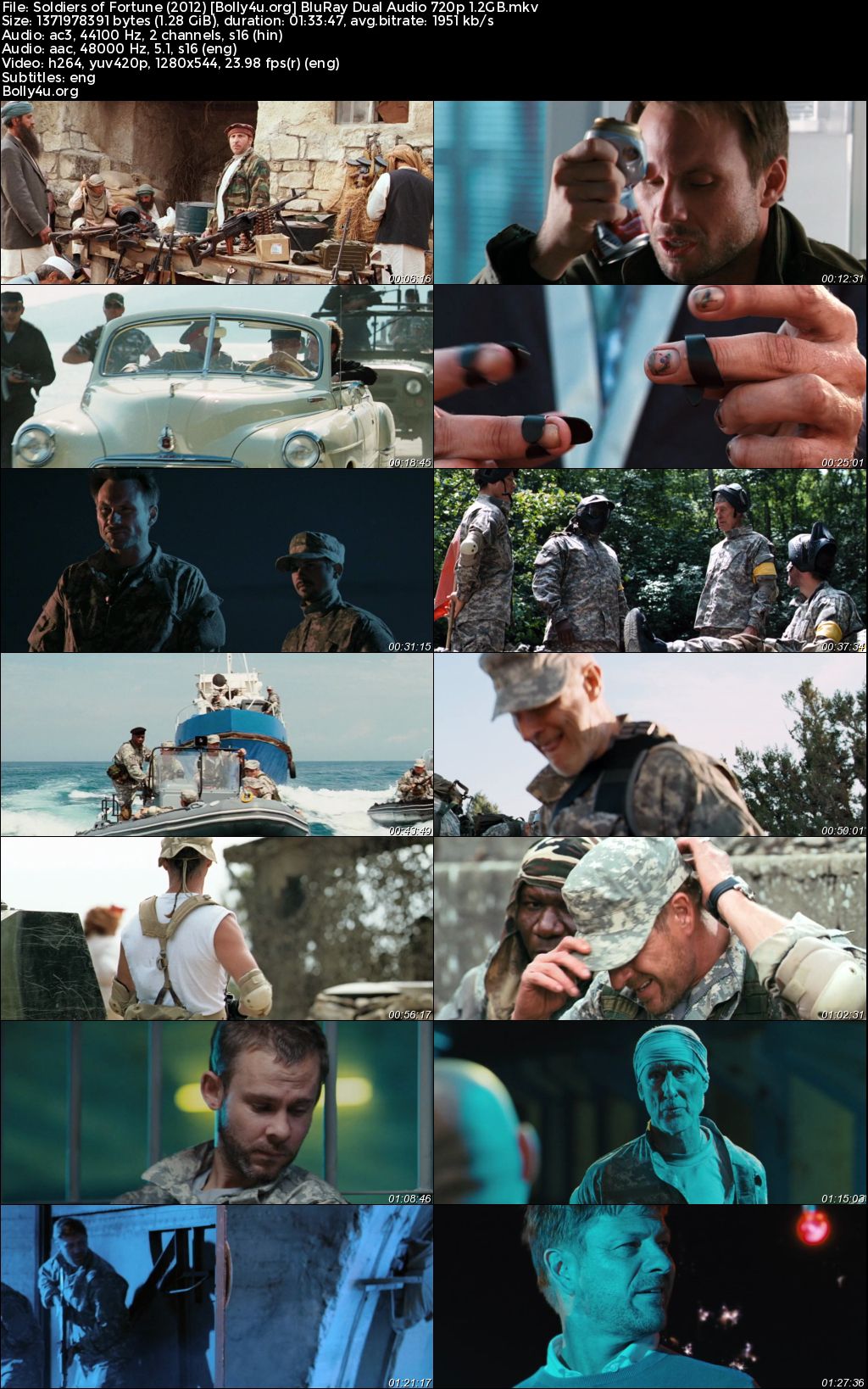Soldiers of Fortune 2012 BluRay Hindi Dual Audio Full Movie Download 720p 480p