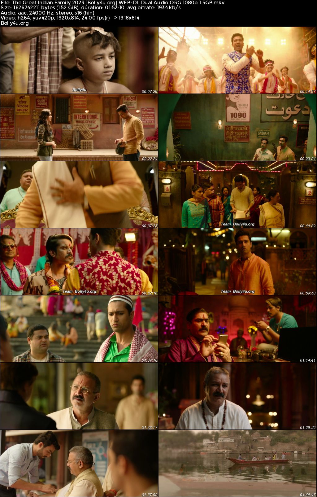The Great Indian Family 2023 WEB-DL Hindi Full Movie Download 1080p 720p 480p