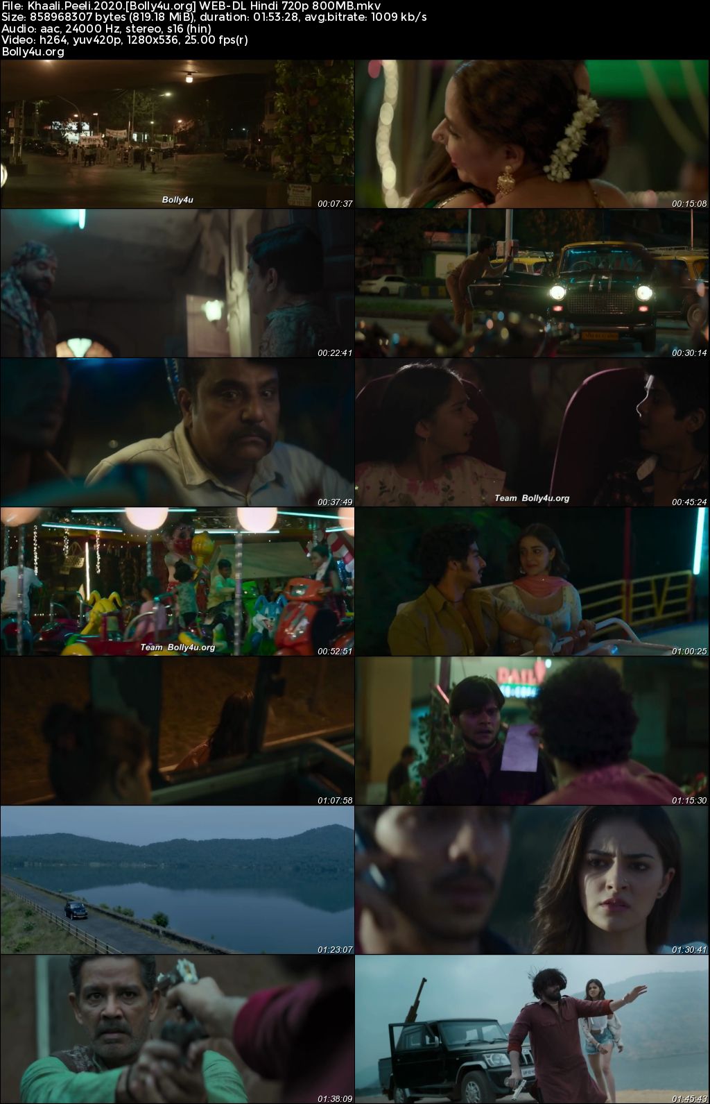 Khaali Peeli 2020 WEB-DL Hindi Full Movie Download 1080p 720p 480p