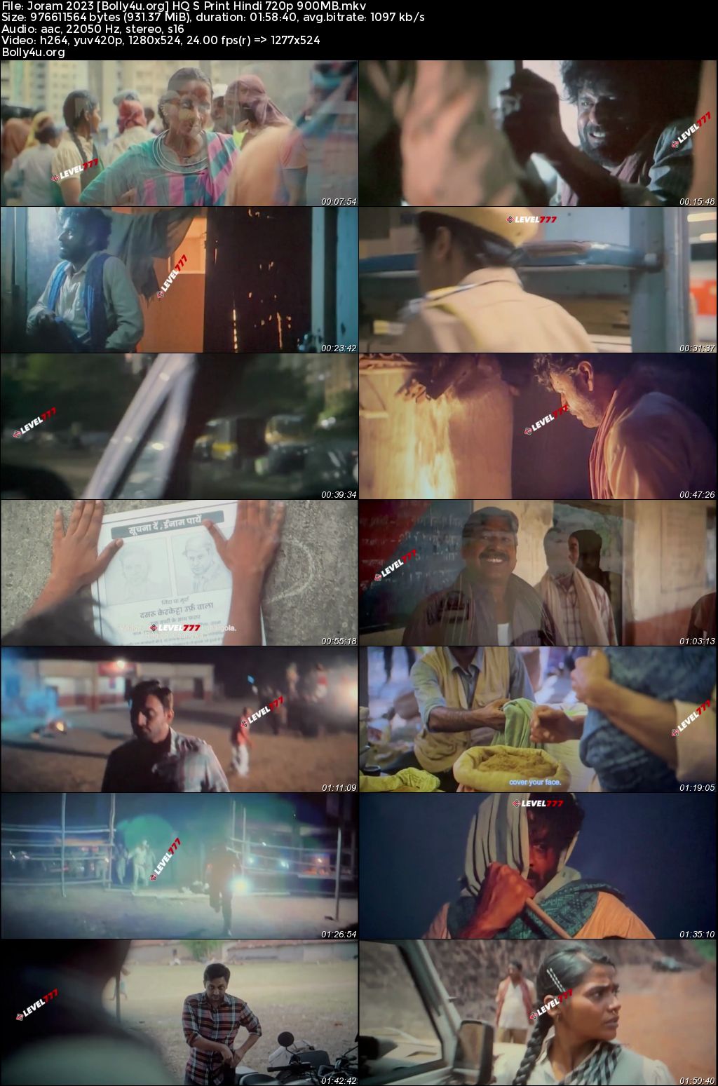 Joram 2023 HQ S Print Hindi Full Movie Download 1080p 720p 480p