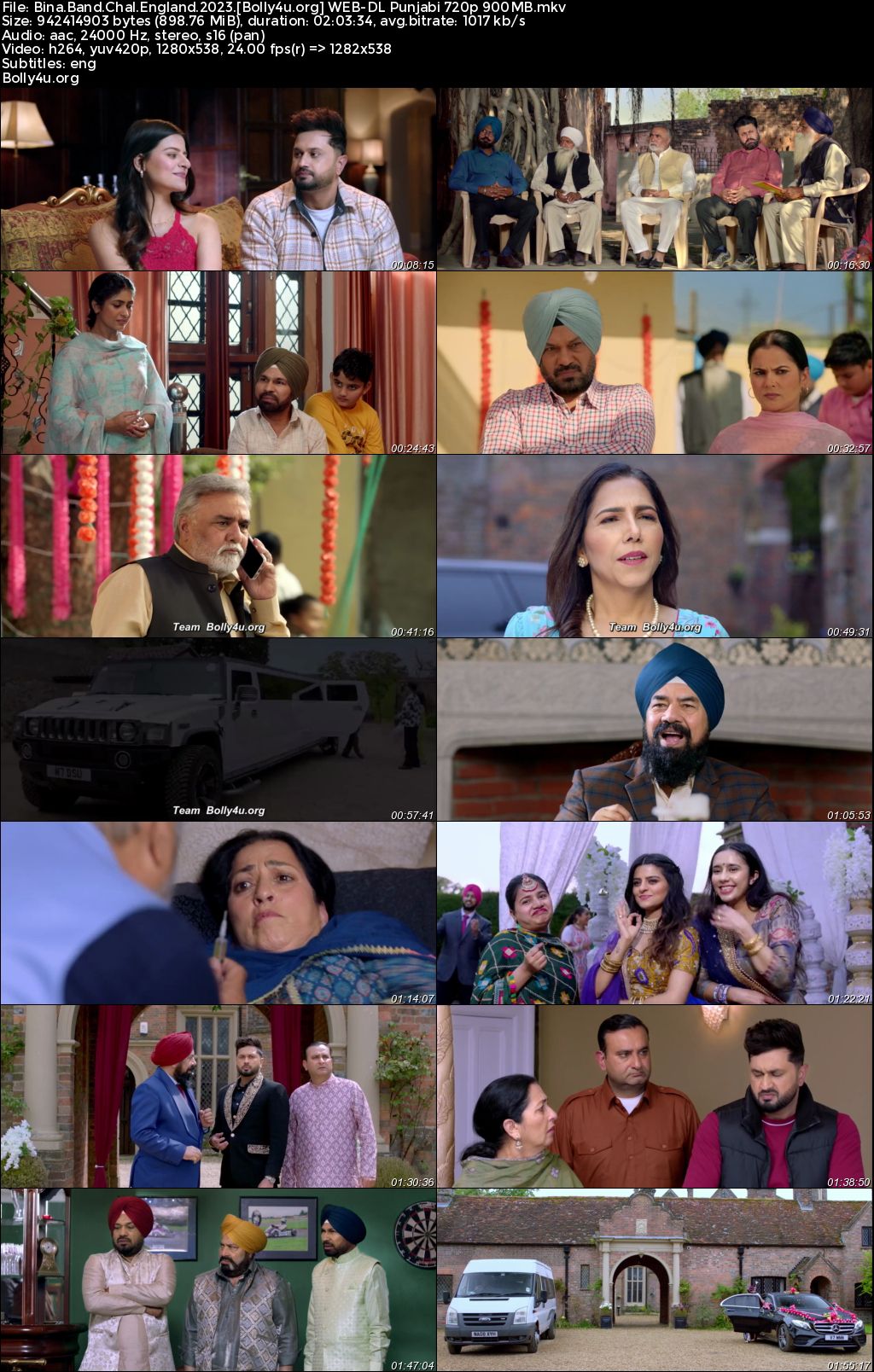 Bina Band Chal England 2023 WEB-DL Punjabi Full Movie Download 1080p 720p 480p