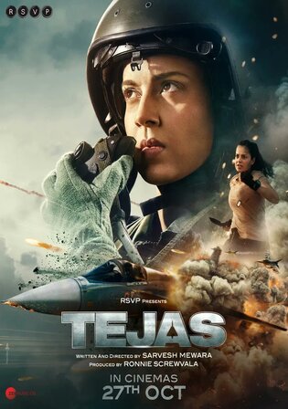 Tejas 2023 WEB-DL Hindi Full Movie Download 1080p 720p 480p Watch Online Free bolly4u