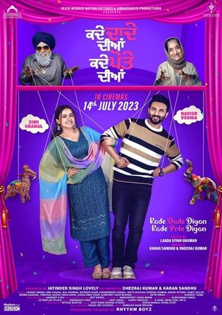 Kade Dade Diyan Kade Pote Diyan 2023 WEB-DL Punjabi Full Movie Download 1080p 720p 480p Watch online Free bolly4u