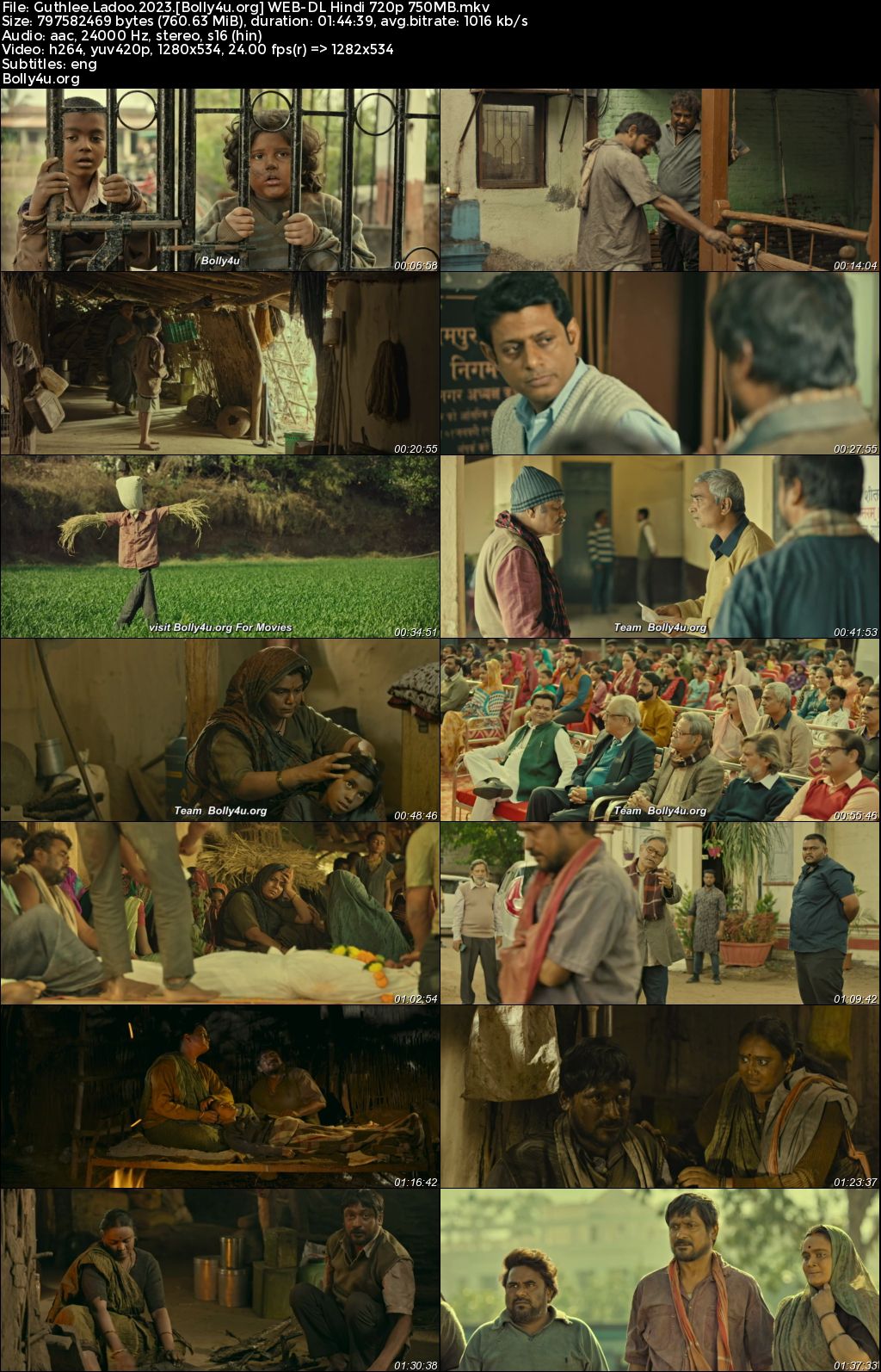 Guthlee Ladoo 2023 WEB-DL Hindi Full Movie Download 1080p 720p 480p